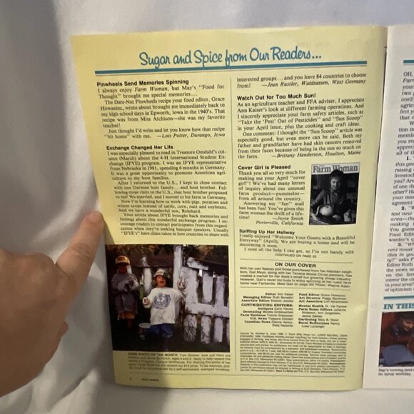 Farm Woman Magazine June 1986 Vol 16 # 6 Gail Mayo Cover Ann Kaiser Editor - Picture 3 of 7